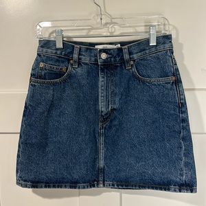 & Other Stories Denim Skirt US 4